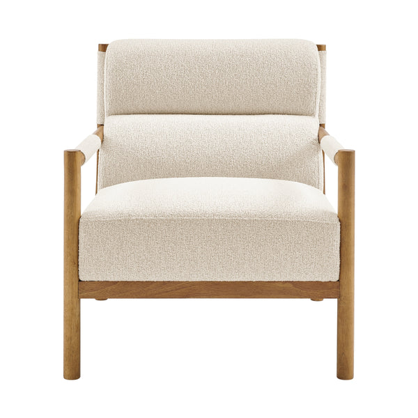 Olsen Boucle Accent Arm Chair, Palladian Beige