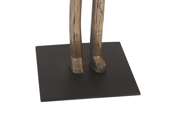 Bulol Sculpture, Polished Bronze, Small