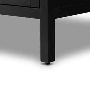 Laker Media Console In Black Oak