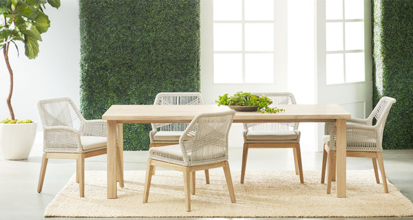Loom Outdoor Dining Chair, Set of 2