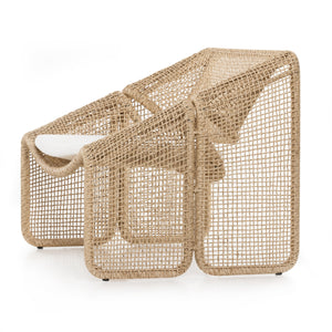 Selma Outdoor Chair In Faux Hyacinth