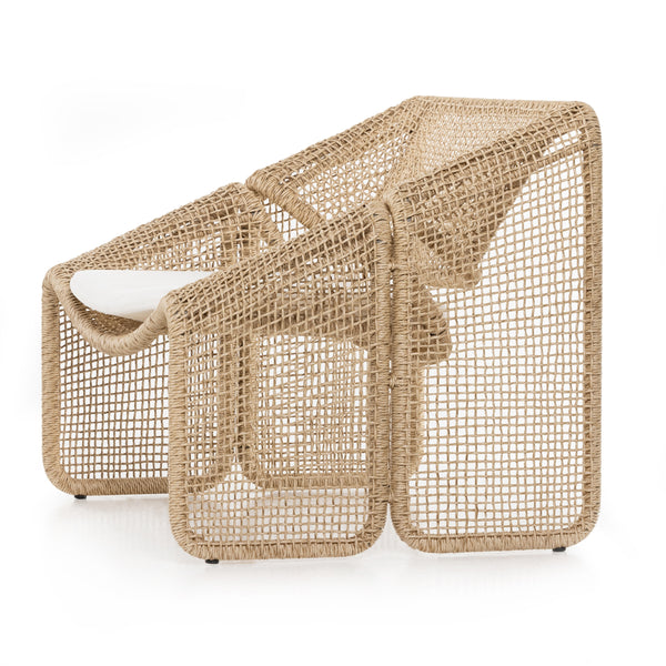 Selma Outdoor Chair In Faux Hyacinth