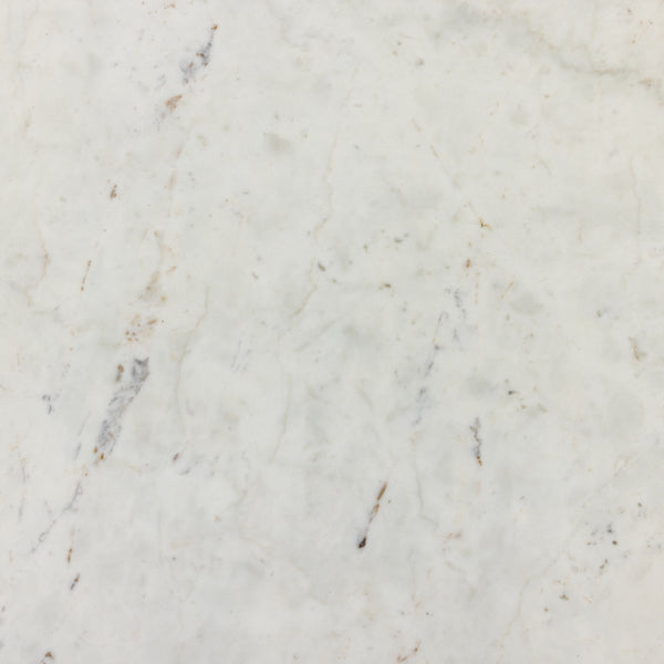Oranda Dining Table In Polished White Marble