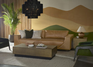 ANAKIN SOFA - DARK BROWN - TUSCANY COGNAC LEATHER