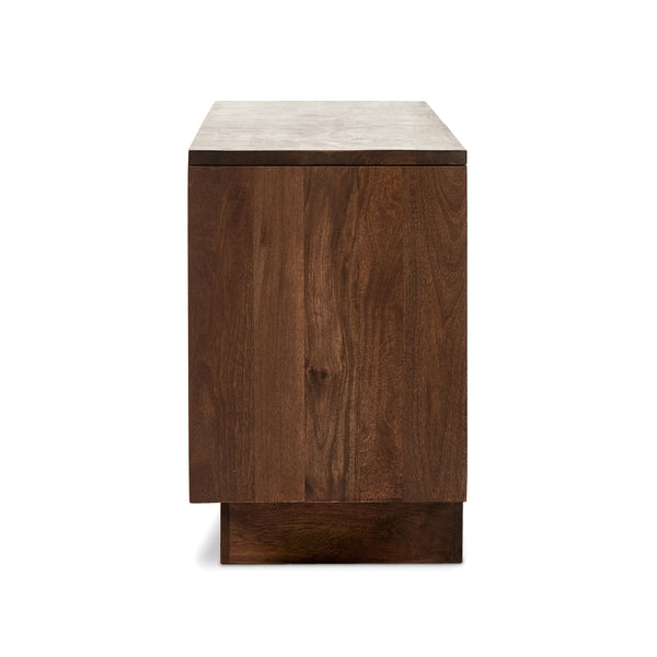 Gilmore Media Console in Aged Mango