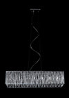 Terra 7 Light Pendant in Chrome Finish