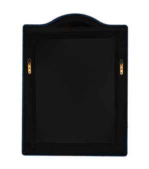 Hilltop Raffia Arch Wall Mirror, Indigo