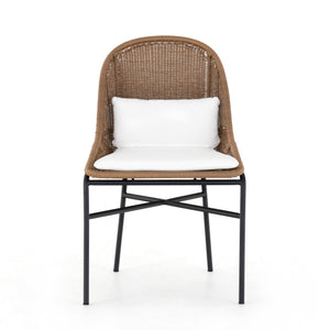 Jericho Outdoor Dining Chair In Fawn