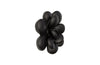 Oviferum Succulent Wall Art, Smallooth Matte Black