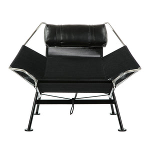Flag Halyard Lounge Chair w/Sheepskin
