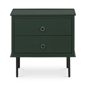 Reagan Nightstand with Metal Handles