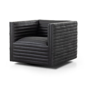 Padma Swivel Chair - Eucapel Black