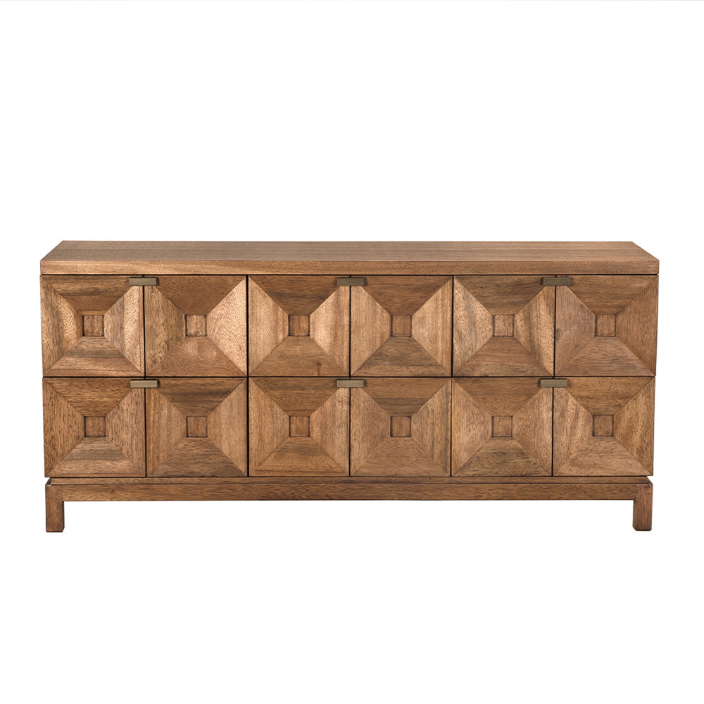 Musashi 6 Drawer, Dark Walnut
