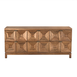 Musashi 6 Drawer, Dark Walnut