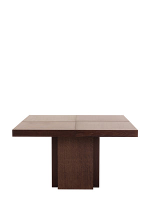 dusk 51" dining table in chocolate