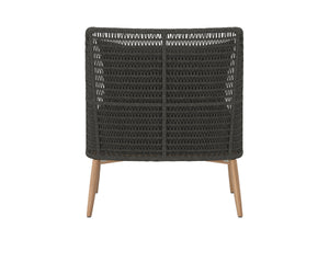 ANDRIA LOUNGE CHAIR - ARASHI BLACK