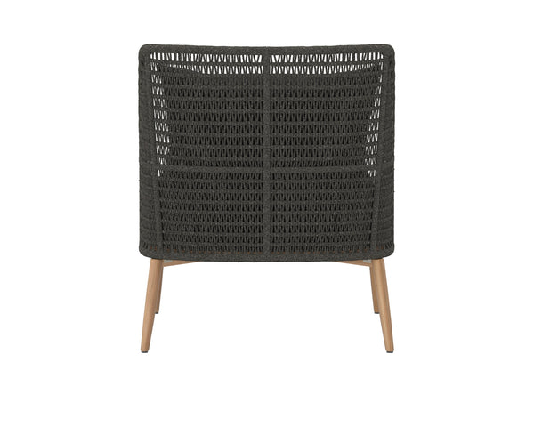 ANDRIA LOUNGE CHAIR - ARASHI BLACK