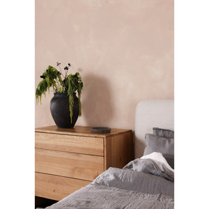 Samara King Bed in White Linen