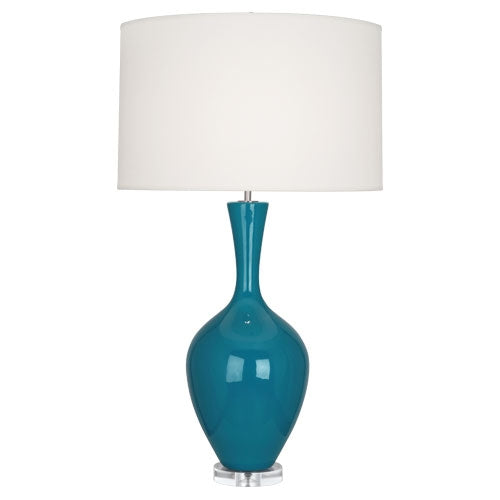 Peacock Audrey Table Lamp