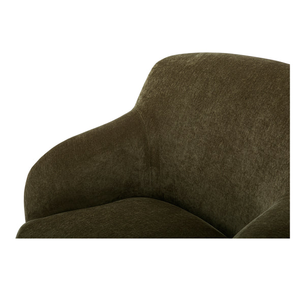 Moe's Stevie Lounge Chair in Cedar Green