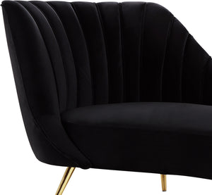 Josefina Chaise In Black Velvet