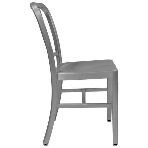 HILLEROD SIDE DINING CHAIR - METAL