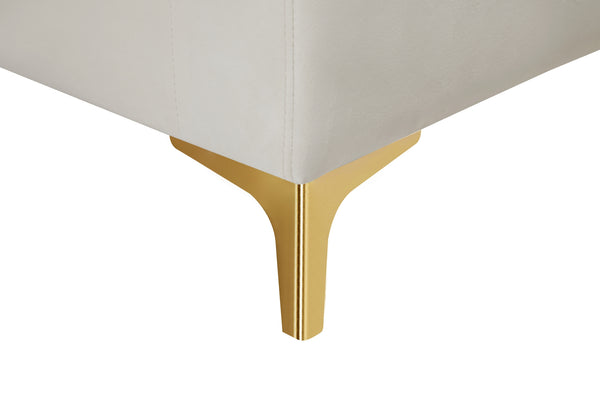 Lucy Chair In Cream Velvet