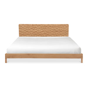 Moe's Misaki Queen Bed in Natural Wood