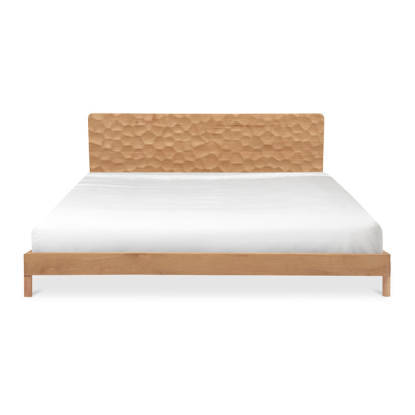 Moe's Misaki Queen Bed in Natural Wood