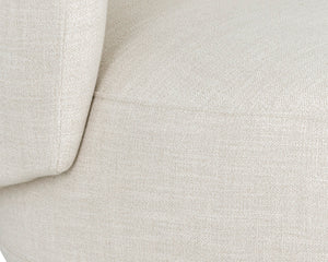 WALSH SWIVEL LOUNGE CHAIR - EFFIE LINEN
