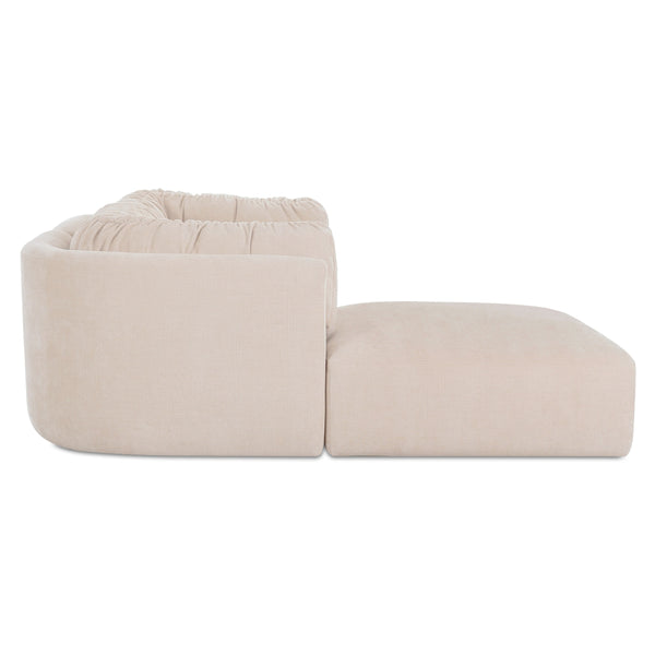 Moe's Matina Nook Modular Sectional in Oatmeal