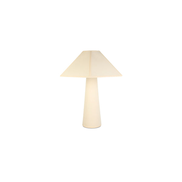 Gigi Table Lamp in Cream by Moe's