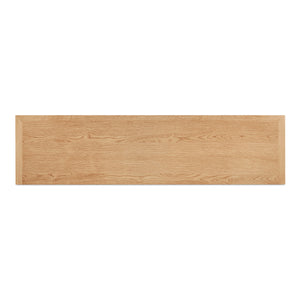 Moe's Raymond Sideboard Natural Oak with Glass Front