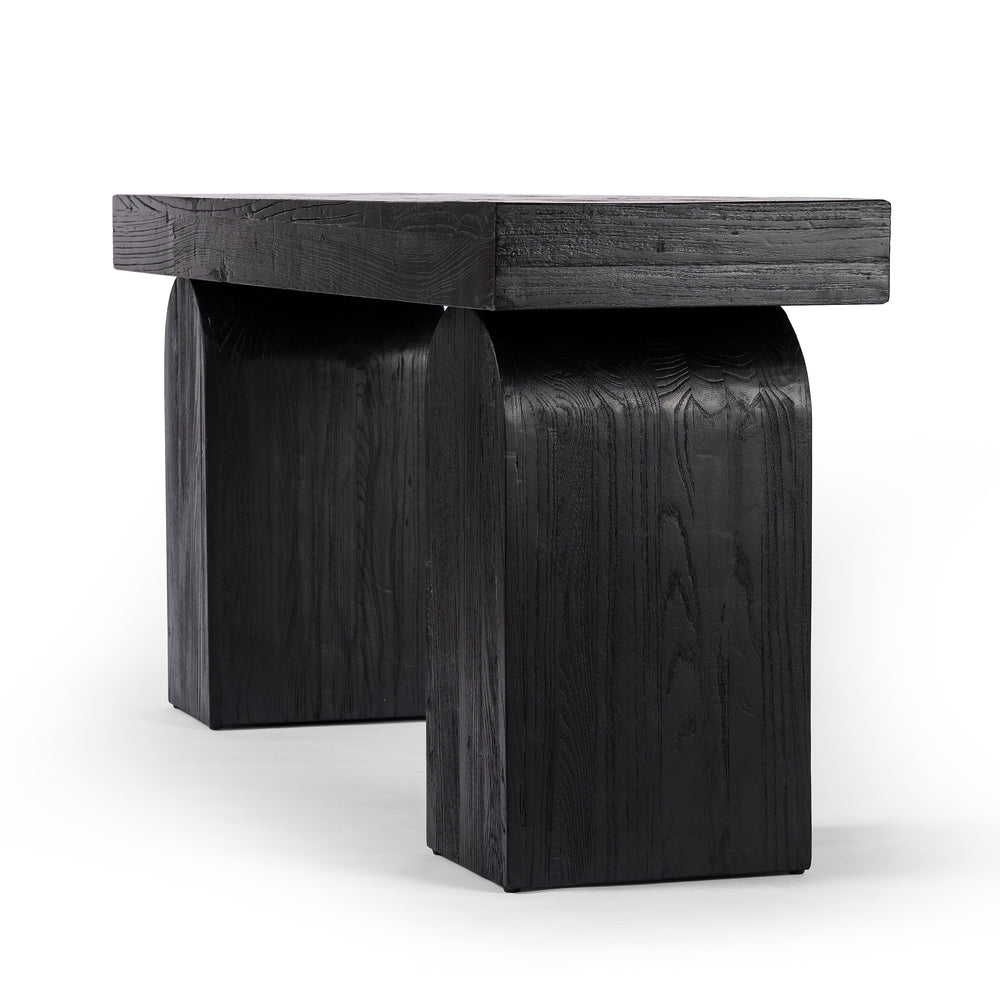 Keane Console Table In Black Elm