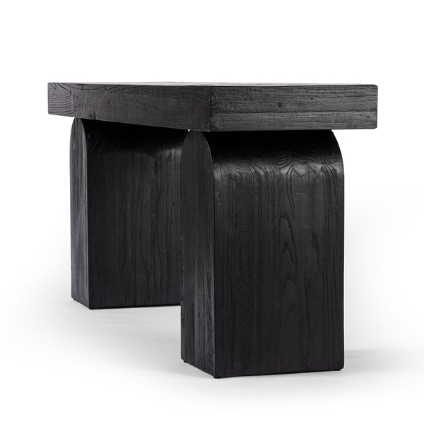 Keane Console Table In Black Elm
