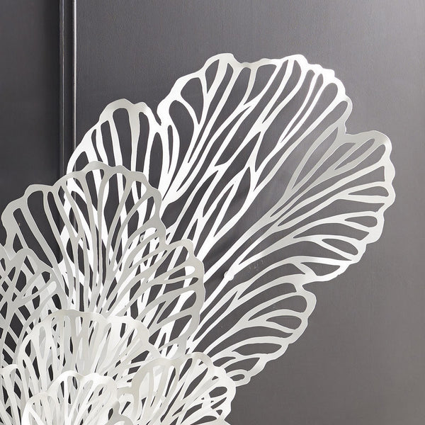 Butterfly Wall Art, White, Large