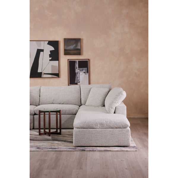 Moe's Terra Condo Slipper Chair in Coastside Sand