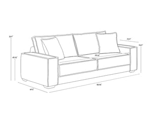 CALISTA SOFA - NAVARRO STONE