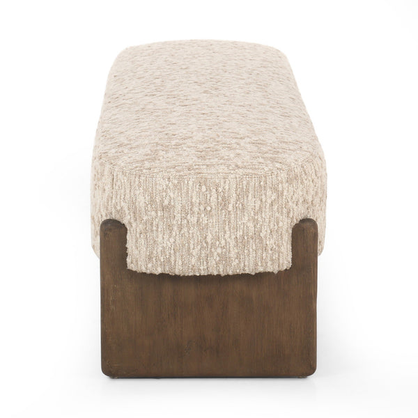Kirby Accent Bench - Solema Cream