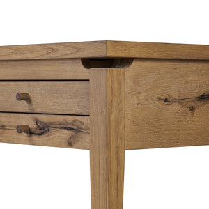 Bergstrom Desk - Warm Natural Oak Veneer
