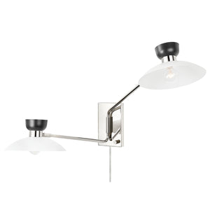 Whitley Plug-in Sconce