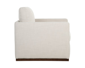 PORTMAN SWIVEL LOUNGE CHAIR - EFFIE LINEN