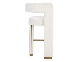 ADAMINA BARSTOOL - RHEA LIGHT BARLEY