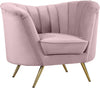 Josefina Chair In Pink Velvet