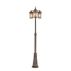 St. Moritz AC8639BZ Outdoor Post Light in Bronze
