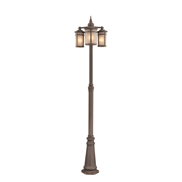 St. Moritz AC8639BZ Outdoor Post Light in Bronze