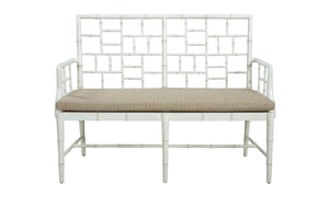 Cream Belleville Settee