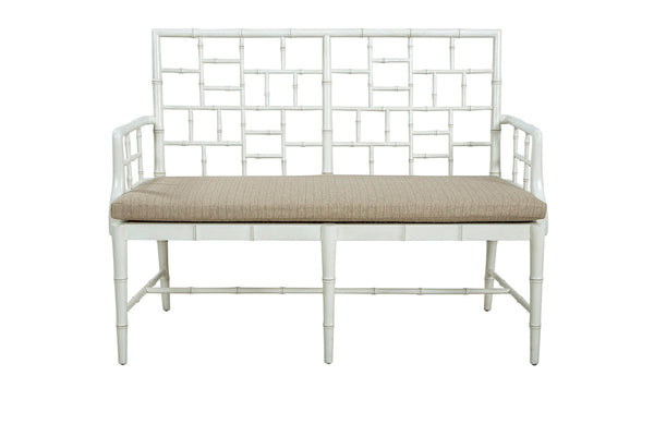Cream Belleville Settee