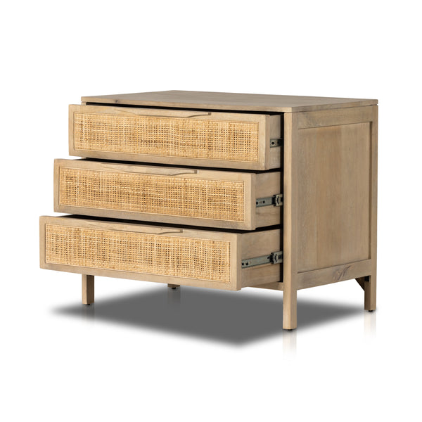 Sydney Large Nightstand in Natural Mango