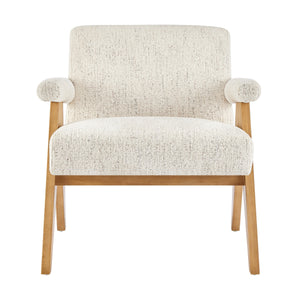Nixon Chenille Accent Arm Chair, Concord Cream